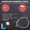 LICHTBLAU Kink Resistant Stainless Steel Hose, 50 cm, 3/8 Inch,