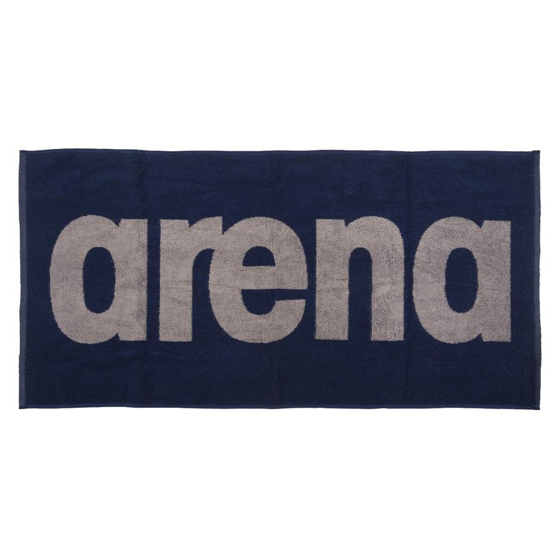 ARENA Telo Palestra Soft Towel Grigio Blu Unica