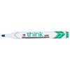 DELI Think Dry Erase Marker Pens Bullet Tip 2.0mm Green