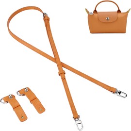 [Gastinsave] Purse Strap Replacement, Leather Handbag Crossbody Adjustable Shoulder Strap for Longchamp Bag