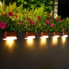 Phereu Solar Deck Lights Outdoor, 16 Pack Step LED Waterproof