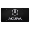 Au-tomotive Gold Compatible for Acura Chrome Logo and Name on