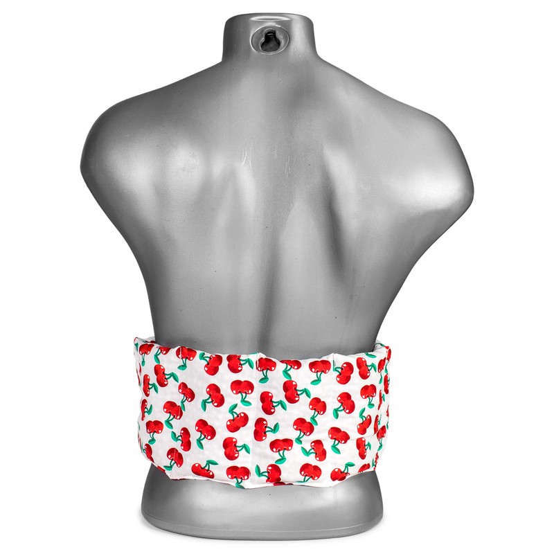 Cherry Stone Cushion 7 Chamber with Ribbon, 65 x 15