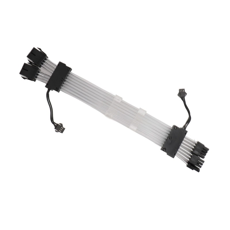 RGB PSU Cables ARGB GPU Power Supply Cable 2x8 Pin