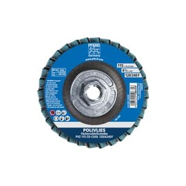 PFERD 43311 4-1/2" Polivlies Interleave Flap Disc - 120 Grit (5pk)