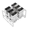 Stainless Steel Popsicle Mold, Ice Pop Mold with Stick Holder,