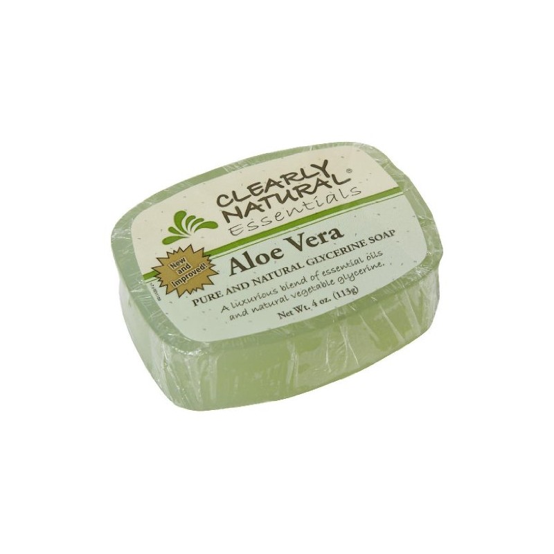 Clearly Natural Glycerine Bar Soap Aloe Vera - 4 oz