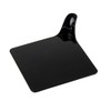 Pavoni Single-Portion Square Black Plastic Tray 3-1/8 Inch x 3-1/8