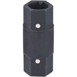 KS Tools 115.0915 2-in-1 Special Socket Wrench for Hose Clamps with 3-Point Profile 30-45 + 60-80 mm