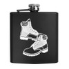 6oz (170ml) 'Hiking Boots' Pocket Hip Flask (HP00029055)