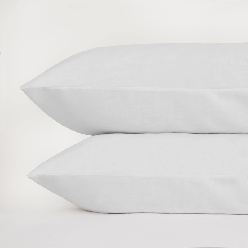 Highams 100% Cotton Plain Dye 10 Pack Housewife Pillowcases -