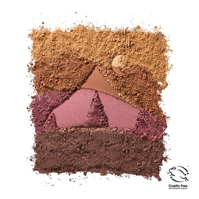COVERGIRL COVERGIRL Trunaked Quad Eyeshadow Palette, Glamping, Desert Glamping, 0.06