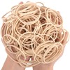 Rubber Bands Beige No.32 Size#32 Elastic Rubber Band 200Pcs 200grams