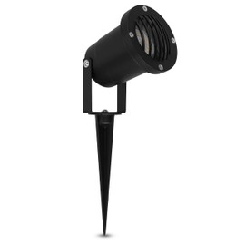 REV L430 Garden Lighting IP65 Aluminium Path Light Path Light Outdoor Swivel 230 lm 3 W Cable 1.5 m Height 32 cm Black