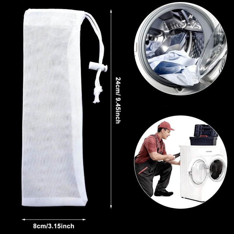 Lint Traps Catcher for Washing Machine Nylon Mesh Lint Traps