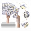 100 Pcs $100 Prop Money, Fake Money Stacks Educational Toys