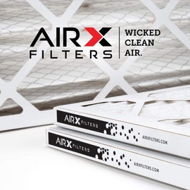 AIRx Filters 16x25x1 Furnace Filter MERV 8 Pleated HVAC AC Air Filter, Easy Installation, For Allergens, Dust, Pollen, & Dander Control, 4-Pack