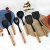 Silicone Cooking Utensils Set, 6 Pack Large Kitchen Utensils Set