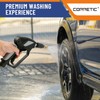 Short Pressure Washer Gun with Swivel,5000 PSI Max, 3/8" Plug