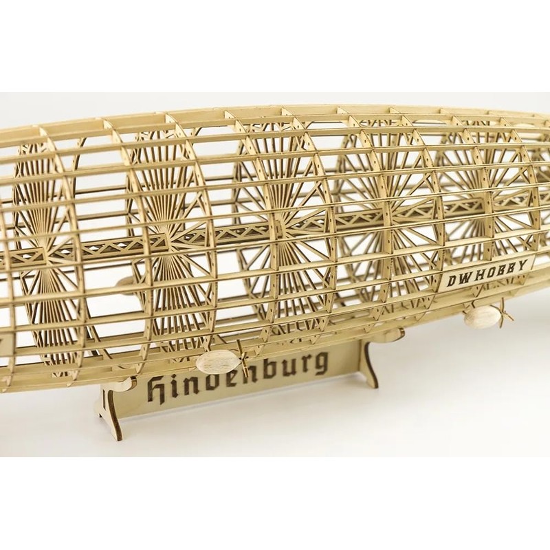 Bitgo Hobby 1:408 Hindenburgh Zeppelin Static 3D Wooden Model Kit