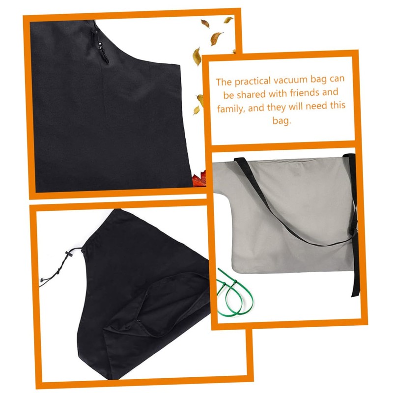 Outanaya 2pcs Leaf Collection Bag for Leaf Blower Vacuum Oxford