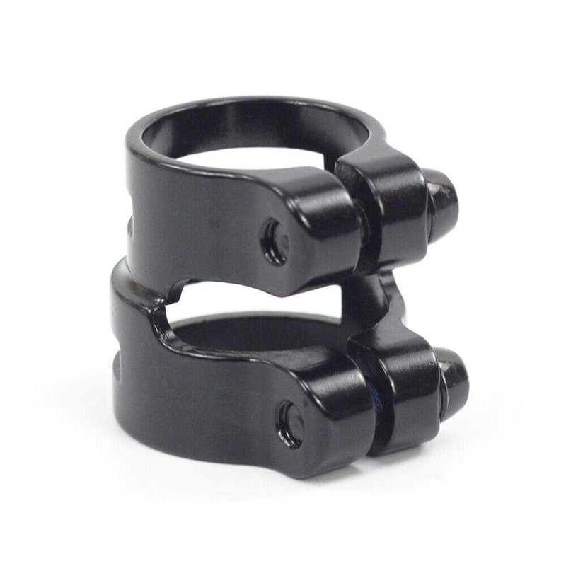 Silverock Seat Post Clamp Seat Clamp Dual Size Black 27.2/31.8mm
