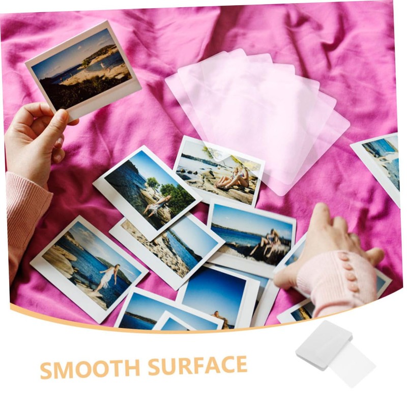 Tofficu 100sheets Laminating Film Thermal Laminating Pouches for Photos x