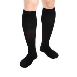 Bcurb Compression Socks (3 Pair) for Men Women Nurses Maternity Pregnancy Travel (Black, White & NavyBlue, "Small/Medium")