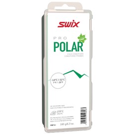 Polar - SKI Glide Wax - PSP-18 White - -7 to -26 Fahrenheit - 180g Bar - Fluoro Free - Super Hard - Extreme Cold Conditions