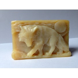 Wolf Silicone Mold SOAP Wax Plaster Resin Clay Monster