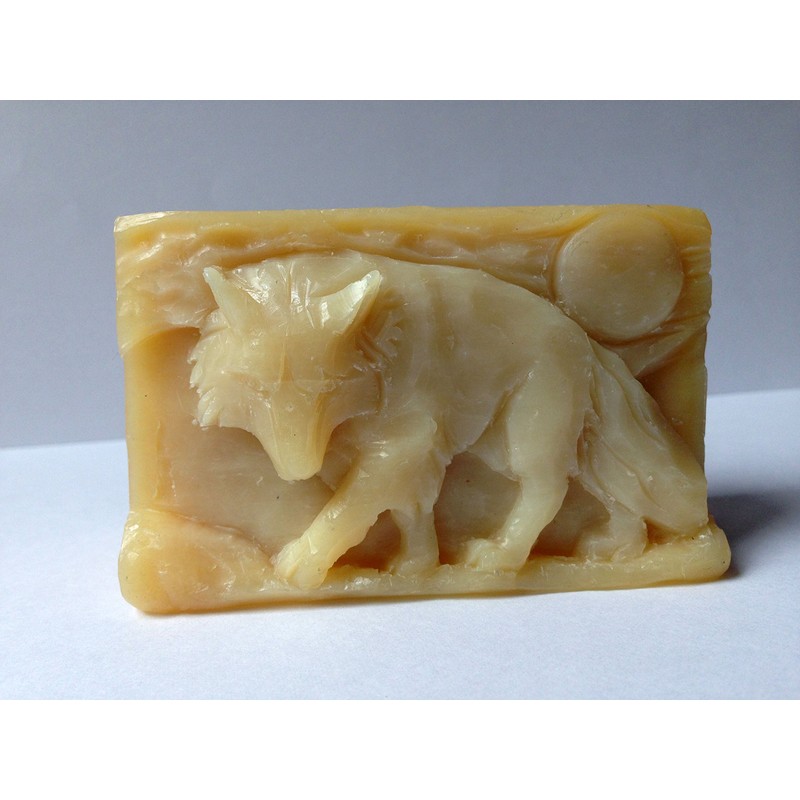 Wolf Silicone Mold SOAP Wax Plaster Resin Clay Monster