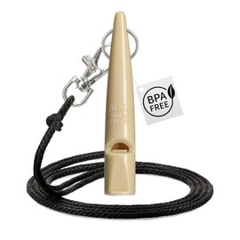 ACME Dog Whistle No. 211.5 + whistle band - the original from England - loud and wide range (beige)
