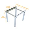 KUAFU Adjustable Air Handler Stand Fits HVAC and Furnaces, Floor
