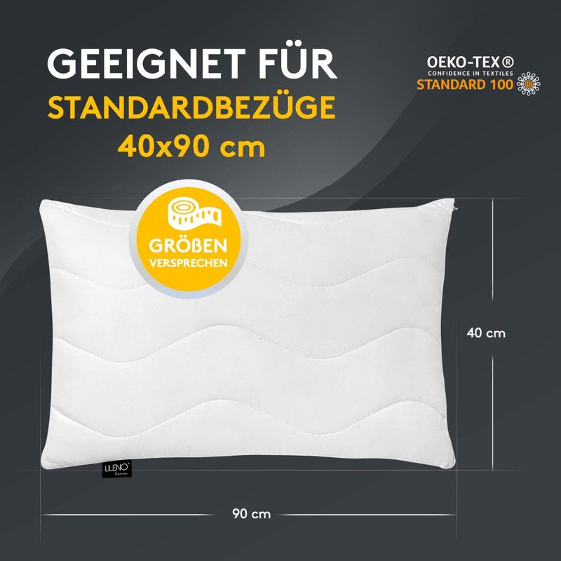 LILENO HOME Pillow 40 x 90 cm [Set of 4]