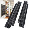 VAGUDE Undermount Heavy Duty Drawer Slides Bottom Mounted Full Extension
