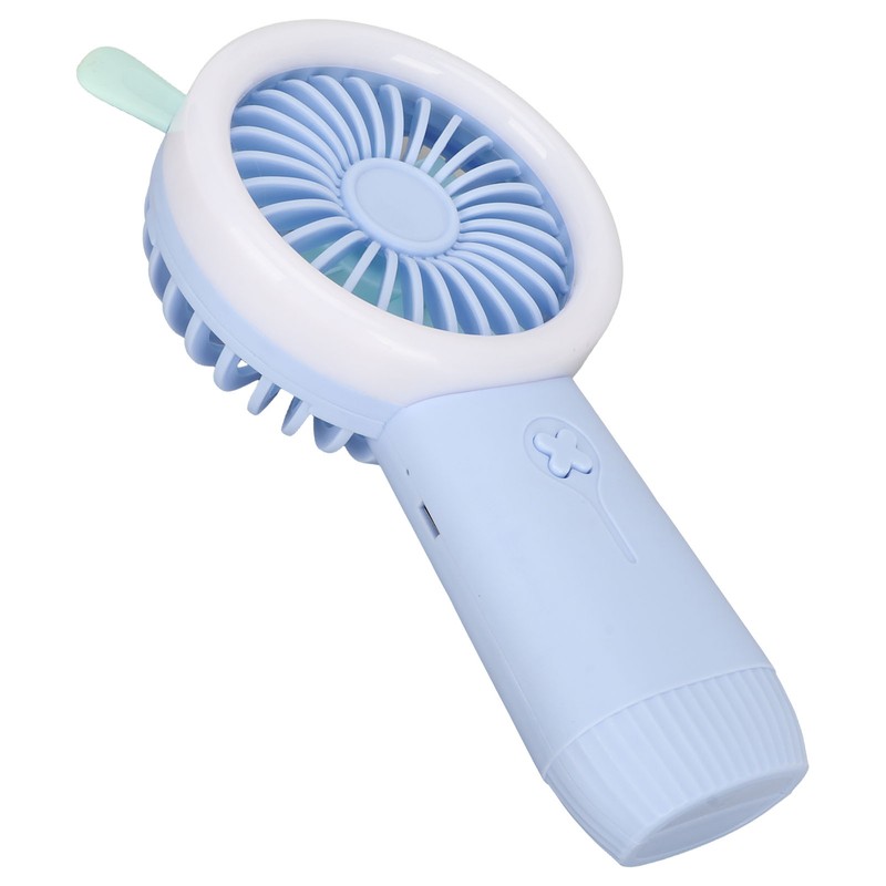 Mini Handheld Fan 3 Levels Adjustable USB Rechargeable Cute Rabbit