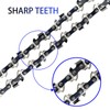 Opuladuo 2PC 8 Inch Pole Saw Chain for BAUER 19111C-B