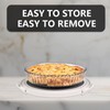 Tmrioplep 2 Pack Pie Containers with Lids and Handles, Loadable
