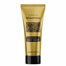 FARMASi Women's Perfumed Shower Gel Sensational, 100ml/3.38flOz - Refreshing Cleansing, Luxurious Scent, Floral-Fruity, Gentle on Skin, Daily Use, Long-Lasting Fragrance, Softens Skin