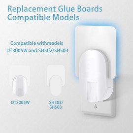 40 Pack Fly Trap Refill Compatilble with Safer Home Fly Trap Refill Flying Insect Trap for SH502, SH503, 23005-06 and DT3005w,Indoor Fruit Fly Traps Refill