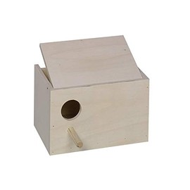 Nobby Budgie Nesting Box Hole Left; 22 x 16 x 14 cm