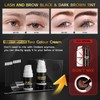 Lucoss 2025 Eyelash Lifting Set with Dyeing Brown and Black,