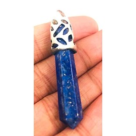 crystalmiracle Lapis Lazuli Pendant Crystal Healing Gift Fashion Psychic Energy Meditation Peace Metaphysical Gemstone Throat Chakra Accessory