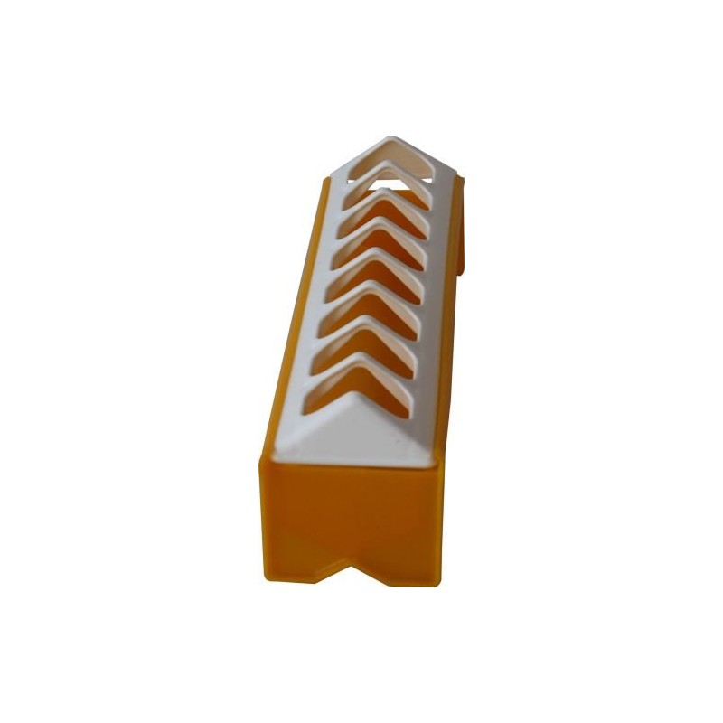 NOVITAL Feeding Trough for Chicks with Feeding Area Division (30