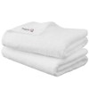 Iris Ohyama Bath Towel, White, Set of 2, Imabari Certified