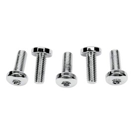 Brake Rotor Chrome Bolt Kit For Harley Davidson Motorcycles, Front M8-1.25 x 30mm