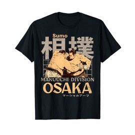 Osaka City Vintage Sumo Wrestling Japan Osaka T-Shirt