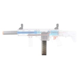 WORKER 15 dardos Talon Stefan Magazine Clip corto para Nerf Modify Toy (negro)