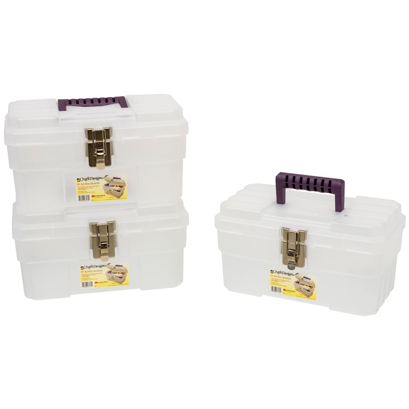 Akro-Mils 09514CFT ProBox 14-Inch Plastic Art Supply, Craft or Medical