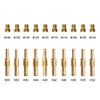 20pcs Jets kit - 10Pcs Carburetor Main Jets and 10Pcs
